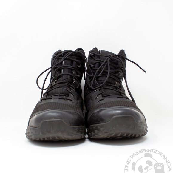 Under Armour Valsetz RTS Black High Top Tactical Sneaker Boots Size 9 1250234 - Picture 2 of 7